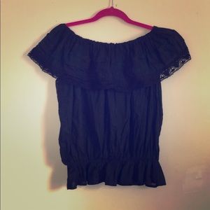 Off the shoulder blouse! Great for cinco de Mayo!